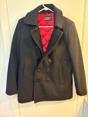 Straight To Hell Guardian Wool Pea Coat Men’s Medium